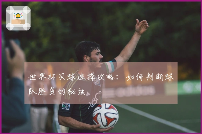 世界杯买球选择攻略：如何判断球队胜负的秘诀